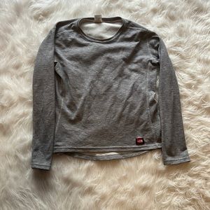 womens Large, Northface insulated long sleeve shirt